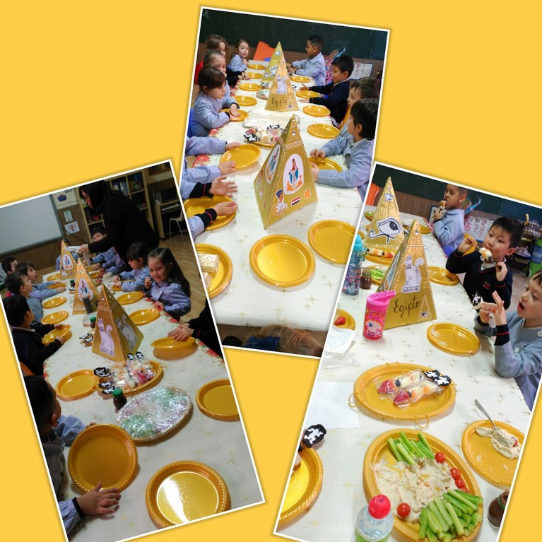 3Âº De Infantil Prueba La Gastronomia De Egipto Rafaela Maria Valladolid