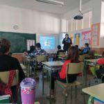 Los alumnos y alumnas del Colegio Rafaela María reciben una charla sobre los riesgos de Internet.