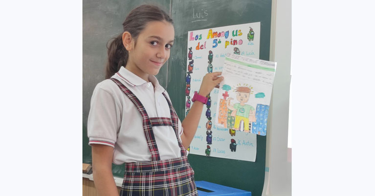 Los alumnos y alumnas de quinto de primaria del Colegio Rafaela María de Valladolid han creado unos superhéroes que harán de nuestro mundo un mundo mejor.