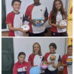 Los alumnos y alumnas de sexto de primaria del Colegio Rafaela María de Valladolid hacen maquetas de células animales y vegetales.