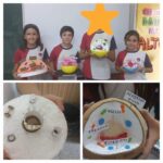 Los alumnos y alumnas de sexto de primaria del Colegio Rafaela María de Valladolid hacen maquetas de células animales y vegetales.