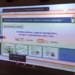 Los alumnos y alumnas de quinto y sexto de primaria del Colegio Rafaela María de Valladolid realizan un taller por el Día Internacional de Internet Segura.