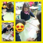 Los alumnos y alumnas de primero de primaria del Colegio Rafaela María de Valladolid resuelven puzles en en un nuevo peque-reto.