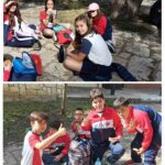 Los alumnos y alumnas de quinto y sexto de primaria del Colegio Rafaela María de Valladolid han ido de excursión al Canal de Castilla.