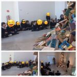 Los alumnos y alumnas del Colegio Rafaela María de Valladolid visitan el Museo de arte contemporáneo Patio Herreriano.