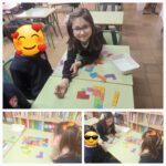 Los alumnos y alumnas de primero de primaria del Colegio Rafaela María de Valladolid en un nuevo peque-reto.