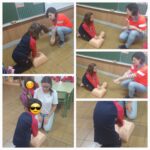 Los alumnos y alumnas de primero de primaria del Colegio Rafaela María de Valladolid han recibido un curso de primeros auxilios.