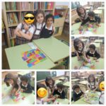 Los alumnos y alumnas de primero de primaria del Colegio Rafaela María de Valladolid en un nuevo peque-reto.